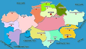 Города Казахстана во второй половине 15-17 вв